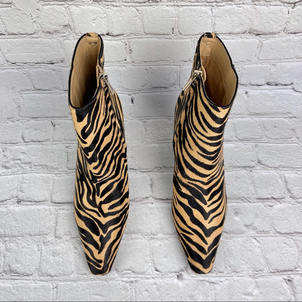 NWOB Samantha Genuine Calf Hair Bootie SAM EDELMAN - Picture 7 of 15
